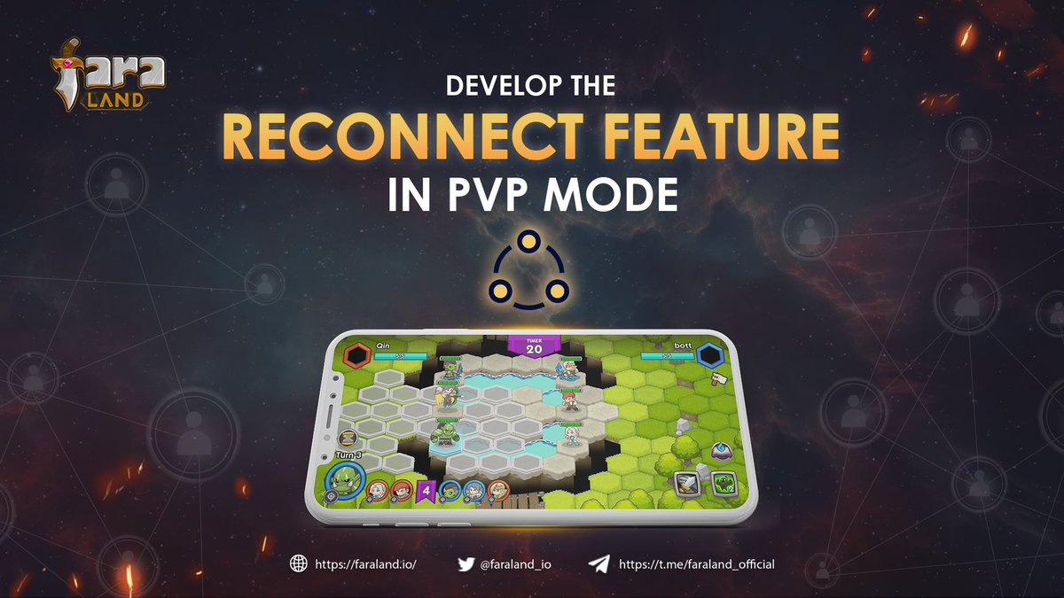 taman_fun's tweet photo. ✨We pay great attention to the feedback from our community to enhance game experiences and gameplay quality after each version.

👉Find out more about the Reconnect feature we're launching in an upcoming update at: https://t.co/Hh4ujKPpSg 

#Faraland #BNBChain https://t.co/8lbm0HfO1N