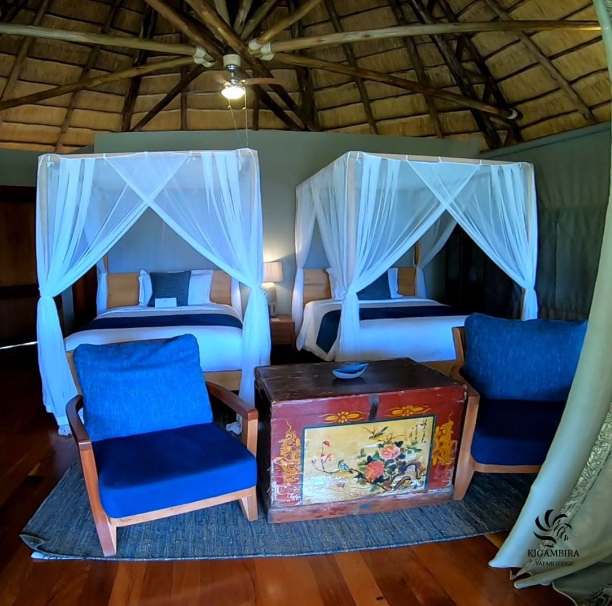 kigambira's tweet photo. Are you 2 friends or family that want to share a room? The twin banda is best for you with 2 single beds, comfortable and spacious enough to accommodate both of you. 

Book your stay today!

#unwindinthewild #kigambirasafarilodge #hotelrooms  #travelgram #ugandatravel #ugandatour https://t.co/E3mobwJ1mV