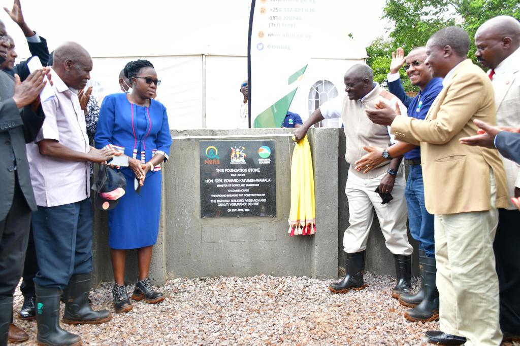 More Pictures from the groundbreaking ceremony for the construction of the National Building Research and Qualify Assurance Centre at Lubowa. <a href="/NHCC_UG/">National Housing & Construction Company Limited</a> <a href="/NHCC_CEO/">Eng.Kaijuka Kenneth</a> <a href="/GenWamala/">General Edward Katumba Wamala</a> <a href="/sussiekats/">Ms. SUSAN KATAIKE</a> <a href="/UIPE_Uganda/">UIPE</a> <a href="/ARBUganda/">Architects Registration Board - Uganda</a> <a href="/ERBUganda/">Engineers Registration Board - Uganda</a> <a href="/UgArchSociety/">Uganda Society of Architects</a> <a href="/NPPBUG/">National Physical Planning Board Uganda</a>