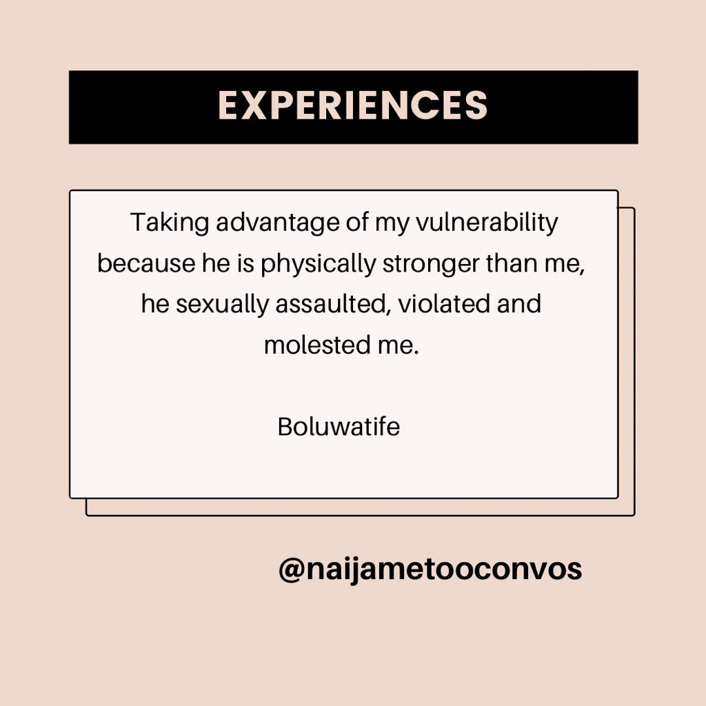 NaijaMetoo's tweet photo. I asked that he should let me go but he didn���t answer me but he stood up from the chair, still forcefully holding me and dragged me to the couch in his office.

Excerpts from Boluwatife Bababunmi’s Petition against a lecturer in OAU Ayo Opefeytimi.

#PassAntiSexForGradeBill https://t.co/IdKM9KXuPM