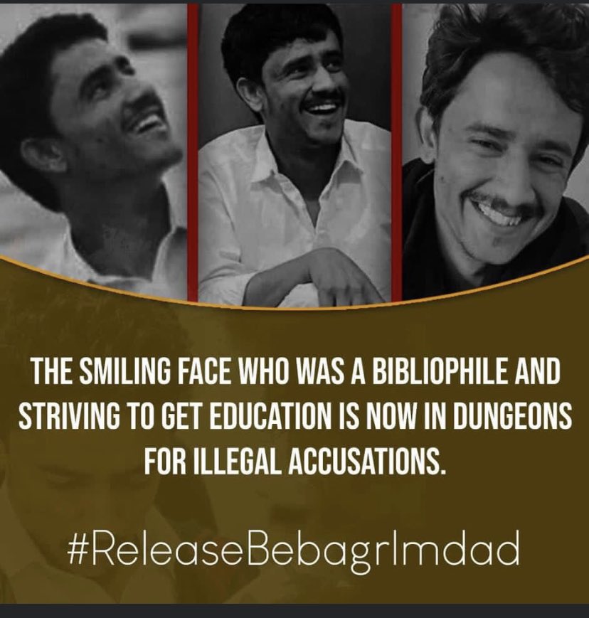 SabihaBaloch_'s tweet photo. This is what we are facing,a teacher has been terminated just saying few words for students, 8 students have expelled for arranging a study circle, and shining face Beebagar baloch abducted from hostel premises. We will not tolerate, we will resist above then your expectations https://t.co/kvEqHAulxU