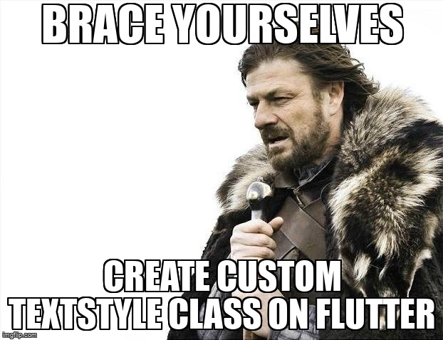 overflow_meme's tweet image. Create custom TextStyle class on Flutter stackoverflow.com/questions/7205… #flutter #flutteranimation