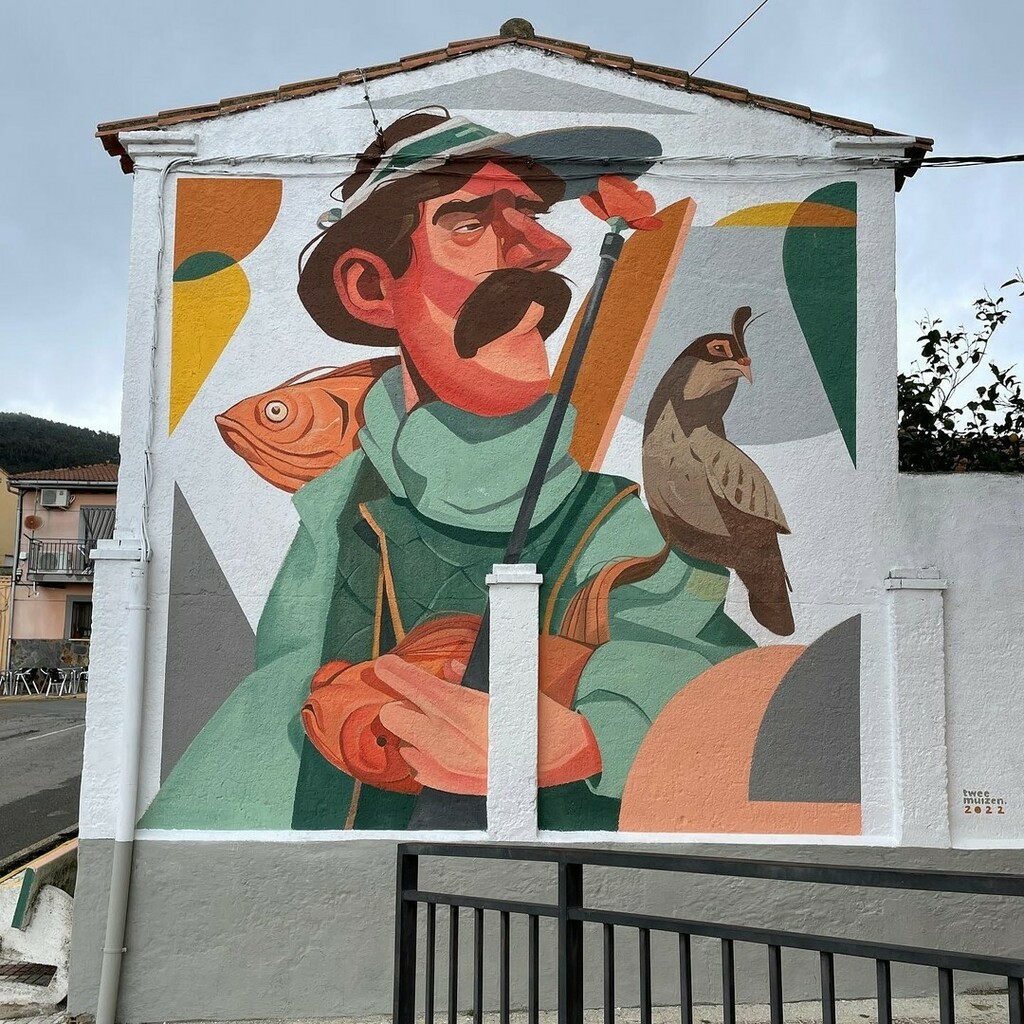 streetartUS's tweet photo. #Streetart by #TweeMuizen @tweemuizen in #CasasDeMillán, Spain, for #AyuntamientoDeLuque @aytoluque
More pics at: https://t.co/JVjUQnyUF2
Via @cultureforfreedom
#streetartcasasdemillan #streetartspain #art #graffiti #murals #murales #urbanart #muralism… https://t.co/iZU51vpRUj https://t.co/58HfOqoGGf