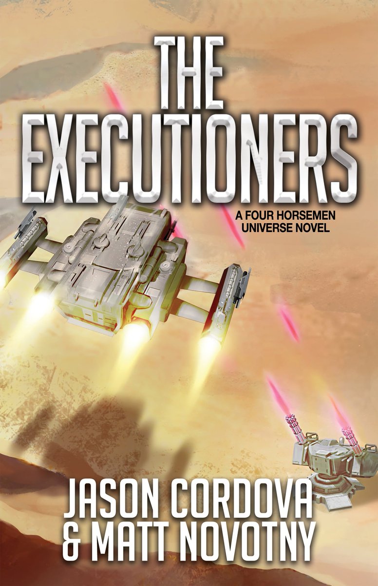 WarpCordova's tweet photo. It's #bookreleaseday! #TheExecutioners is live and available. Trade paperback is $16, ebook only $4.99. Grab it while it's hot. #4HU https://t.co/7kA6dnB3zi https://t.co/RPStrh44An