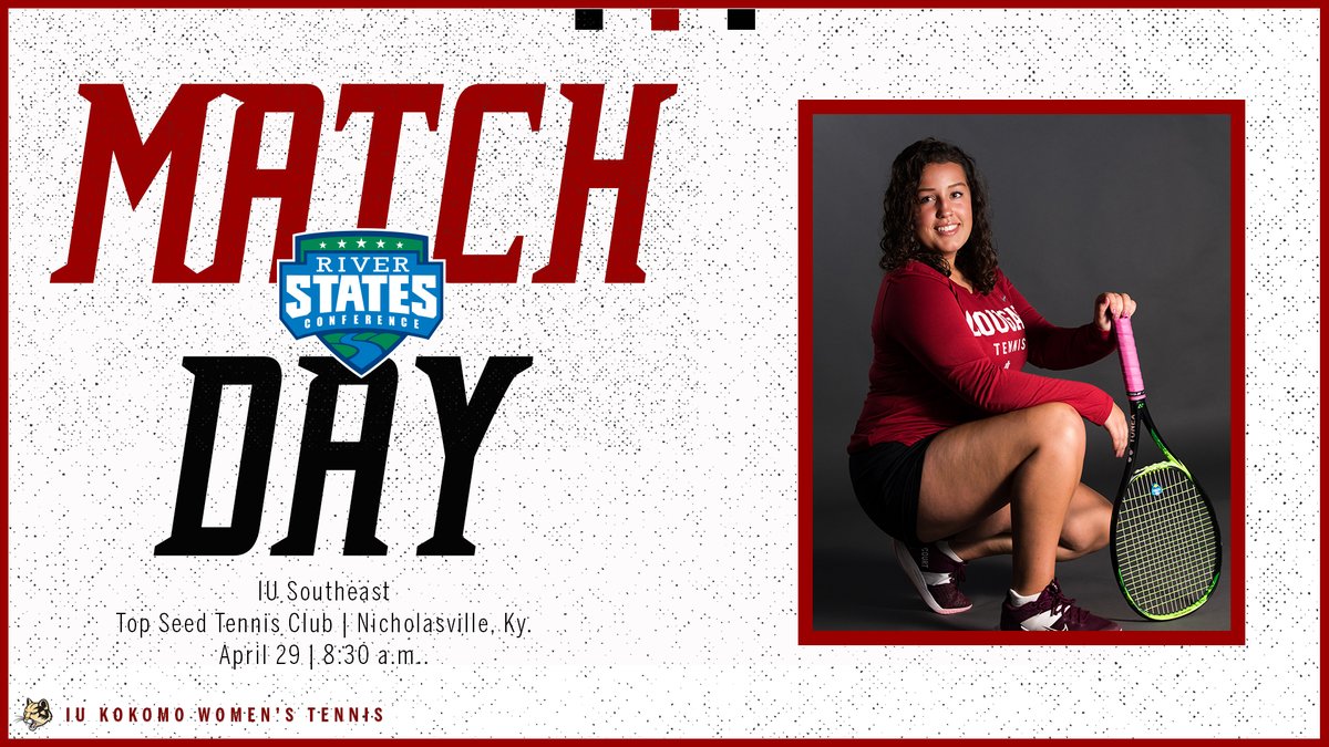 𝐌𝐀𝐓𝐂𝐇 𝐃𝐀𝐘!

<a href="/RiverStatesConf/">River States Conference</a> Championships begin today! 

🆚 IU Southeast
📍 Nicholasville, Ky. 
⌚️ 8:30 a.m.
🏟 Top Seed Tennis Club
📺 bit.ly/371Mad8 (if moved indoors)

#GoCougs #Relentless