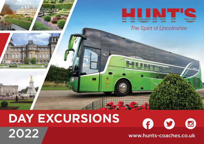 We are celebrating the launch of our 2022 Day Excursion Brochure with a prize draw. For more information on how to win a £100 Hunts Coaches Gift Voucher visit - hunts-coaches.co.uk/day-excursion-…