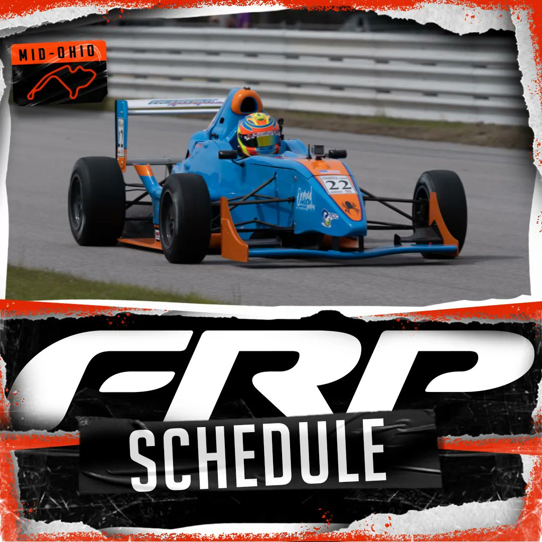 FormulaRaceProm's tweet photo. Our first day at Mid Ohio! Full day of practice!
Link to todays schedule: https://t.co/QfnnRAJAB7
#RaceFRP / #FRP / #FormulaRacePromotions / #F1000 / #F1600 / #F2000 / #Atlantic / #RCFFS / @Mid_Ohio https://t.co/sHMomi7aN7