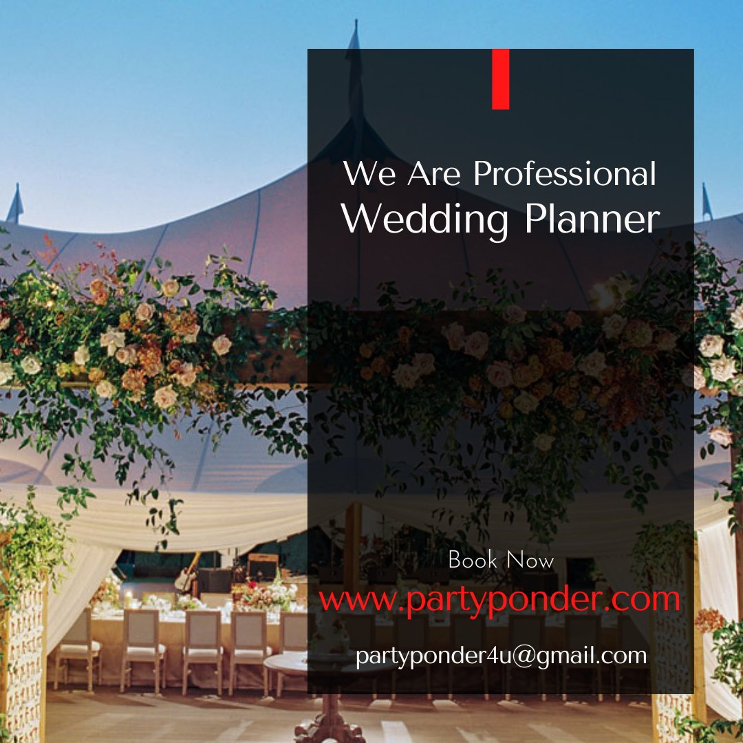 Partyponder's tweet photo. Wedding guide: Best Wedding Planners in Delhi NCR Find and compare premium or budget wedding planners in Delhi. Get full quotations from Wedding Planners in Delhi.
Visit: https://t.co/ZQbCaEUEI9 https://t.co/xHOZ2c0vBV