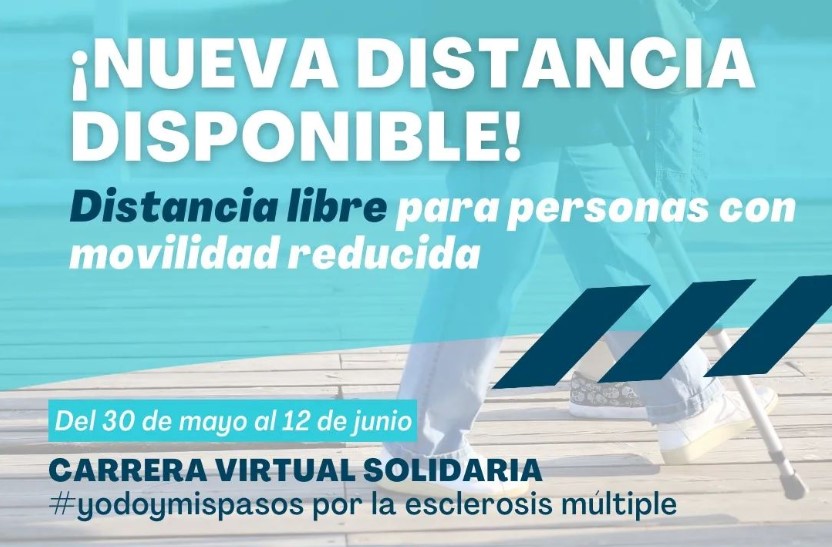 Hemos incorporado una nueva distancia en la Carrera Solidaria #YoDoymisPasos por la Esclerosis Múltiple!
☑️ Distancia libre (para personas con movilidad reducida)
✍️ Inscripciones <a href="/TopRunES/">TopRun.es</a> 👇
toprun.es/eventos/yodoym…
