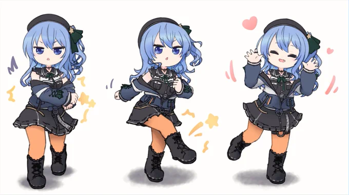 新衣装浮かれすいちゃん☄️🌸
#ほしまちぎゃらりー 
#miko_Art 