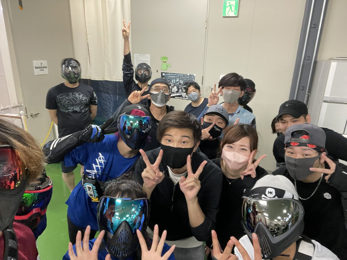 golfman1739's tweet photo. GW初日は速い練習会にお邪魔しました！
久々でしたがアクティブな動きができてデラ楽しかったです😆
ご一緒された皆様ありがとうございました😊

#ペイントボールジャパン
#速い練習会 https://t.co/bg5b4pj39U