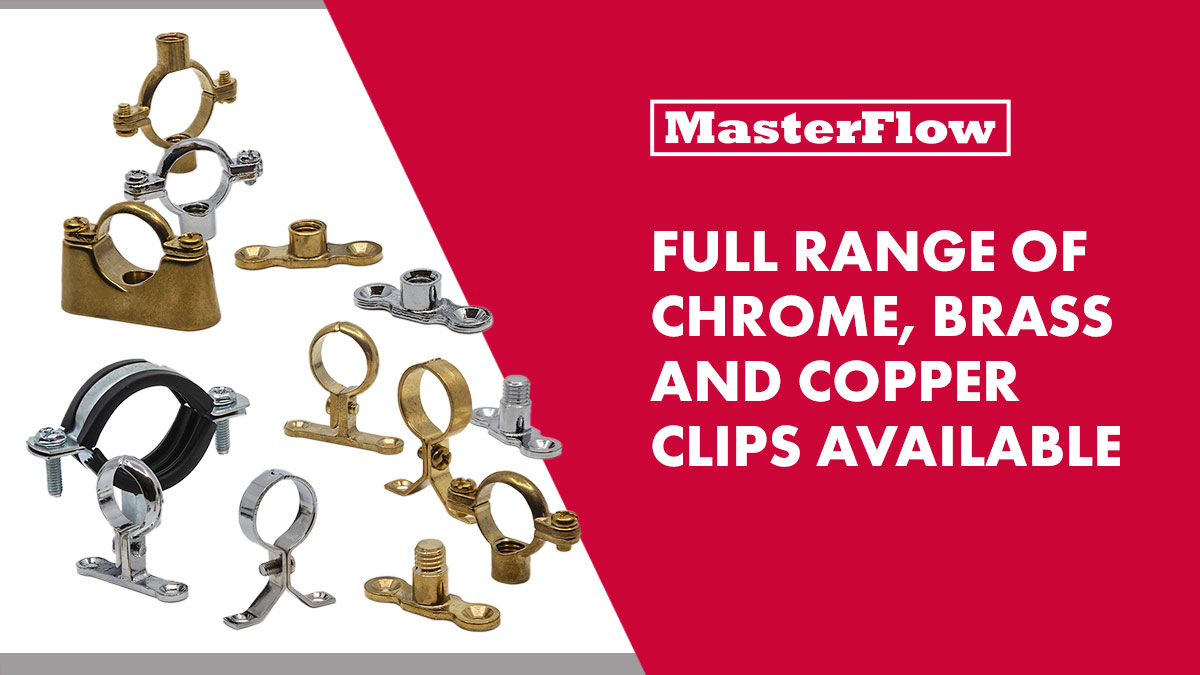 MasterFlow_UK's tweet photo. #Pipeclips offer an easy and effective way of keeping plumbing in place and we just so happen to offer them in a range of materials and styles to suit all needs, from #munsenring to rubber lined and so many more https://t.co/iN0v0OXySn https://t.co/PUMQMsRiQ9