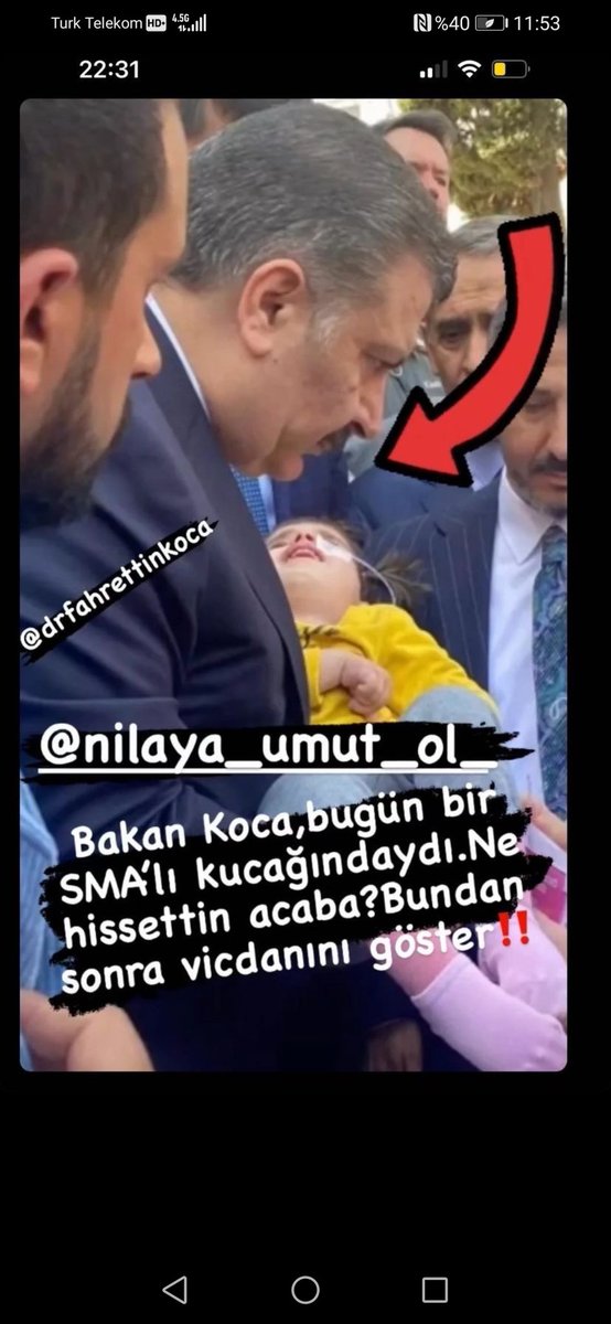 ikibugdaytanesi's tweet photo. Sayın Bakanım ciddi merak içindeyiz sma ailesi olarak o günden beri rahat uyuyabiliyomusunuz ne hissettiniz ilaç gelirse düzelebilecek bebekler yaşam savaşı verirken bu acıları yaşamaları revamıdır @drfahrettinkoca ilacı getirsek diye hiç düşündünüz mü?? https://t.co/F3P6F4g6J5