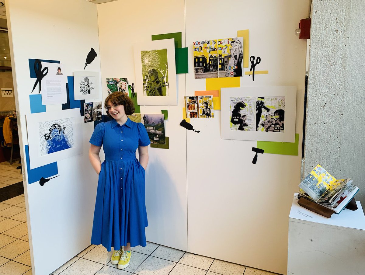 larsonrcourant's tweet photo. Thanks to everyone who stopped by the 35th Annual Senior Art Show opening. Congrats to all the seniors who had their art on display – everyone put in so much hard work and it shows! ❤️🎨 @NCHS_CT https://t.co/yZji9JJLB2
