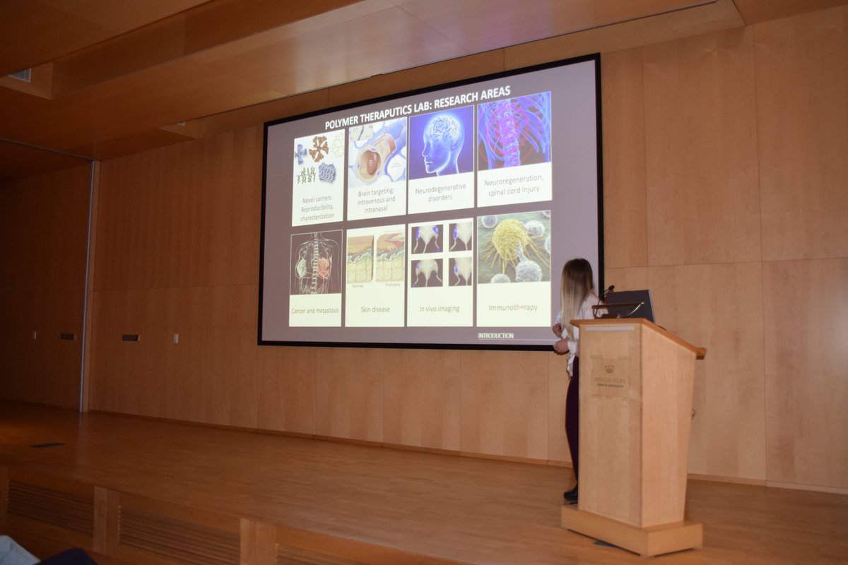 CIPFciencia's tweet photo. Amazing seminars today at @CIPFciencia by Snežana Đorđević on Novel Polymer-Drug Conjugates and Álvaro Ballesteros about Developmental Disruption of Erbb4 and Memory Formation #CIPFSeminars #MoreResearch #BetterHealth https://t.co/tFmjj7Jbzk https://t.co/6F8WN4T1PJ
