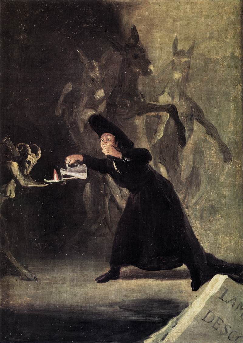 RT @artistgoya: The Bewitched Man, 1798 #romanticism #goya https://t.co/INTGqvqyej