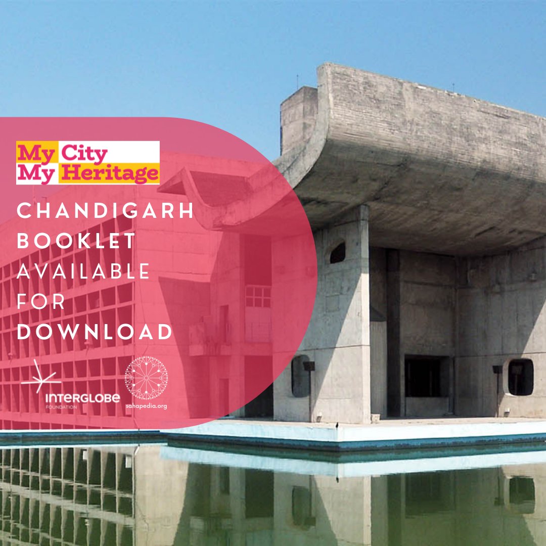 Famous for being built under the vision of Le Corbusier, Chandigarh is the first planned city of post-Independence India. However, the city's history goes beyond its architecture today. 

#MyCityMyHeritage #Sahapedia #InterGlobeFoundation #Booklet #Maps #OnlineWalks #Chandigarh