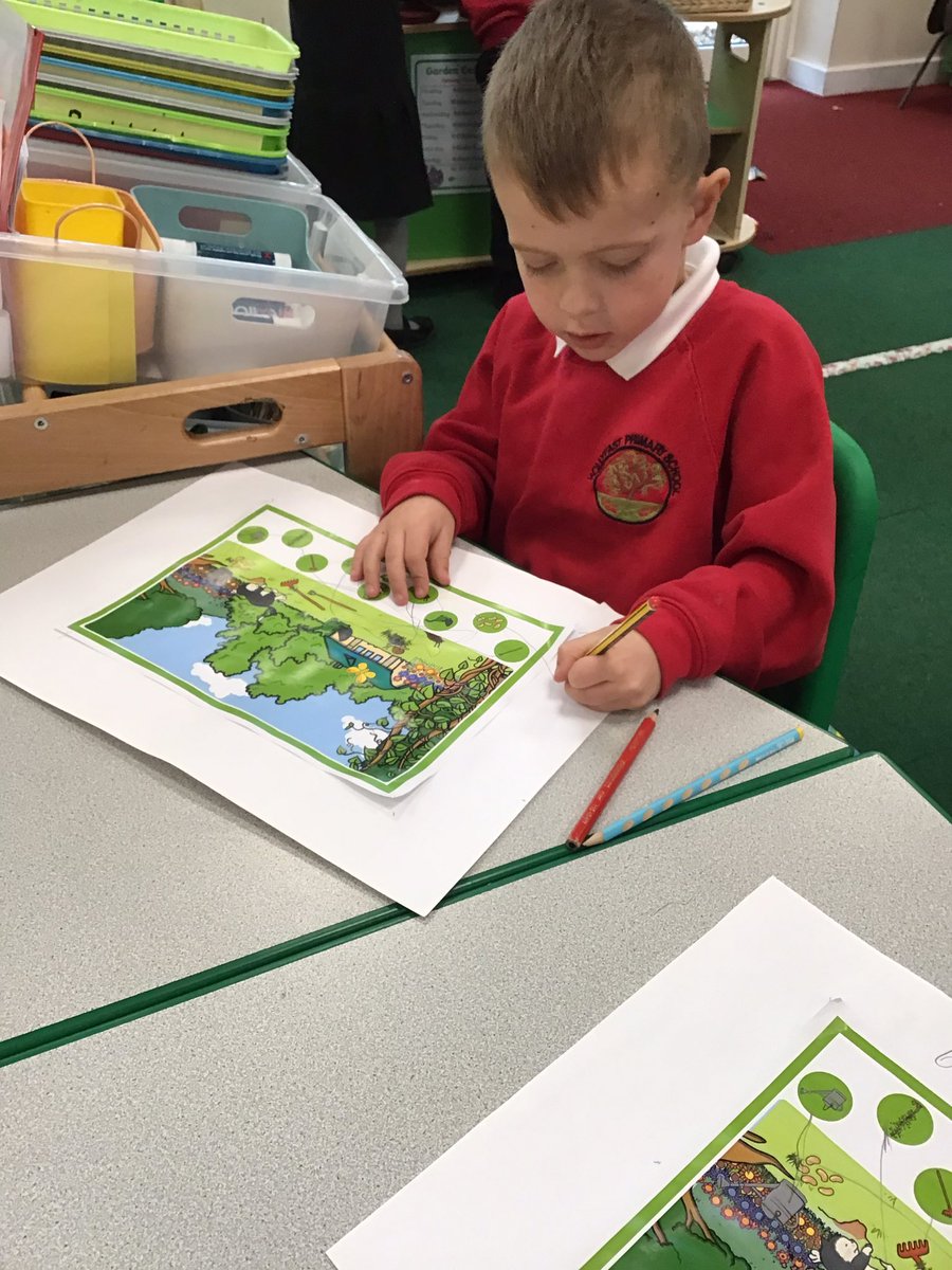 HollyfastSchool's tweet image. Writing about Jasper’s Beanstalk in Reception today. Look at those concentrating faces 🤓 #jaspersbeanstalk #receptionwriting