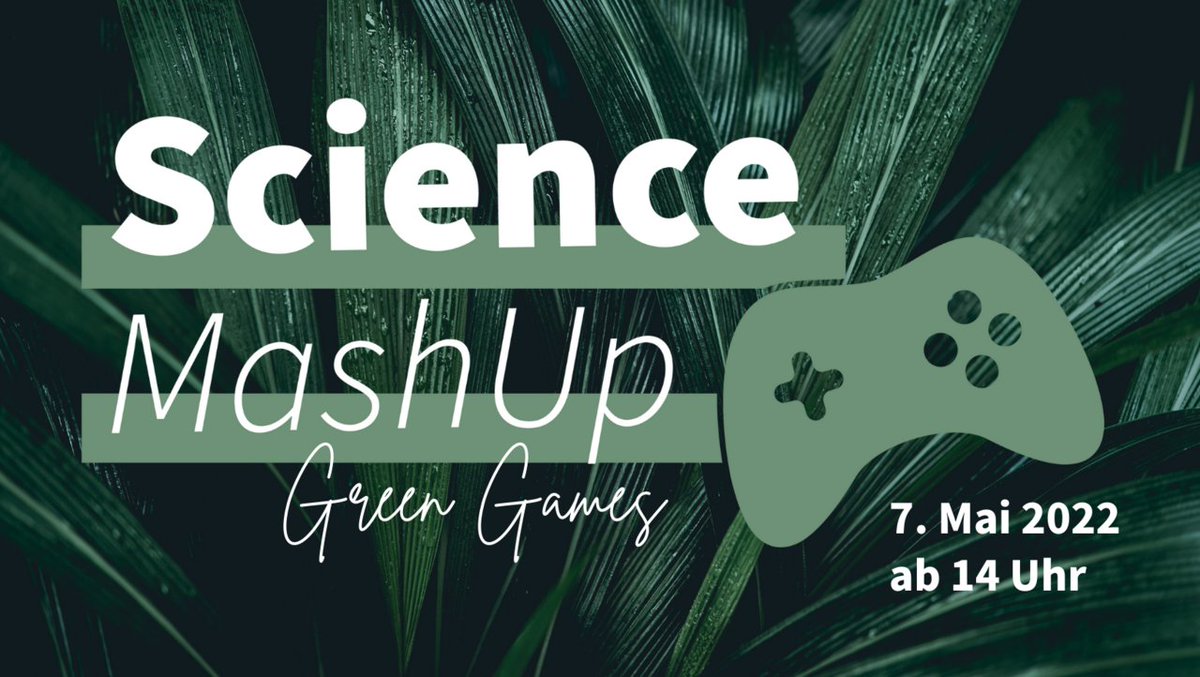 GamesXRMD's tweet photo. 🌵🌵🌵Green Games, geht das? Und wenn ja, wie?
Genau darum dreht sich die dritte Ausgabe des #ScienceMashUp 
Los geht die virtuelle Konferenz mit Screencasts &amp; Online-Interaktionen am 7. Mai um 14 Uhr

✅Alle Infos + Speaker-Liste: https://t.co/thxfoqcF6B
(+Bild) 
#Leipzig #HTWK https://t.co/OJJfuMtoCZ