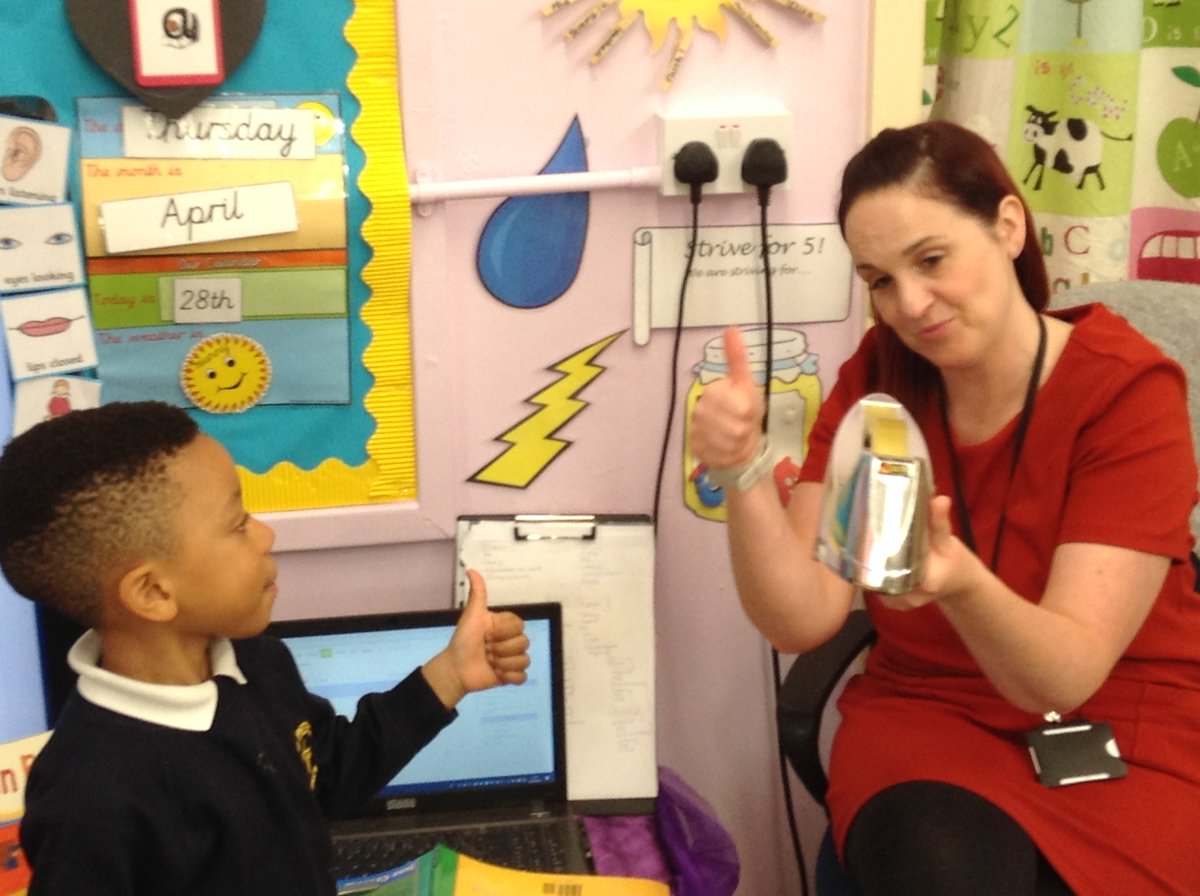 stpetersdag's tweet photo. In Nursery we have been inspired by our text "The train ride" to do an investigation to find out which objects and materials are reflective. https://t.co/osVTRB3bRo