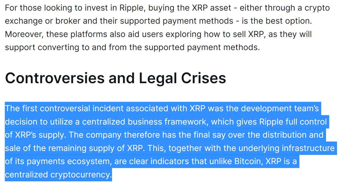 MoonLamboio's tweet photo. I appreciate you acknowledging this @cz_binance but the @CoinMarketCap website is currently delivering the SAME message as the employee that manages the Twitter account.  

The site also editorializes, stating that XRP is "not as popular as other blockchains." https://t.co/3aW8lRdIrZ