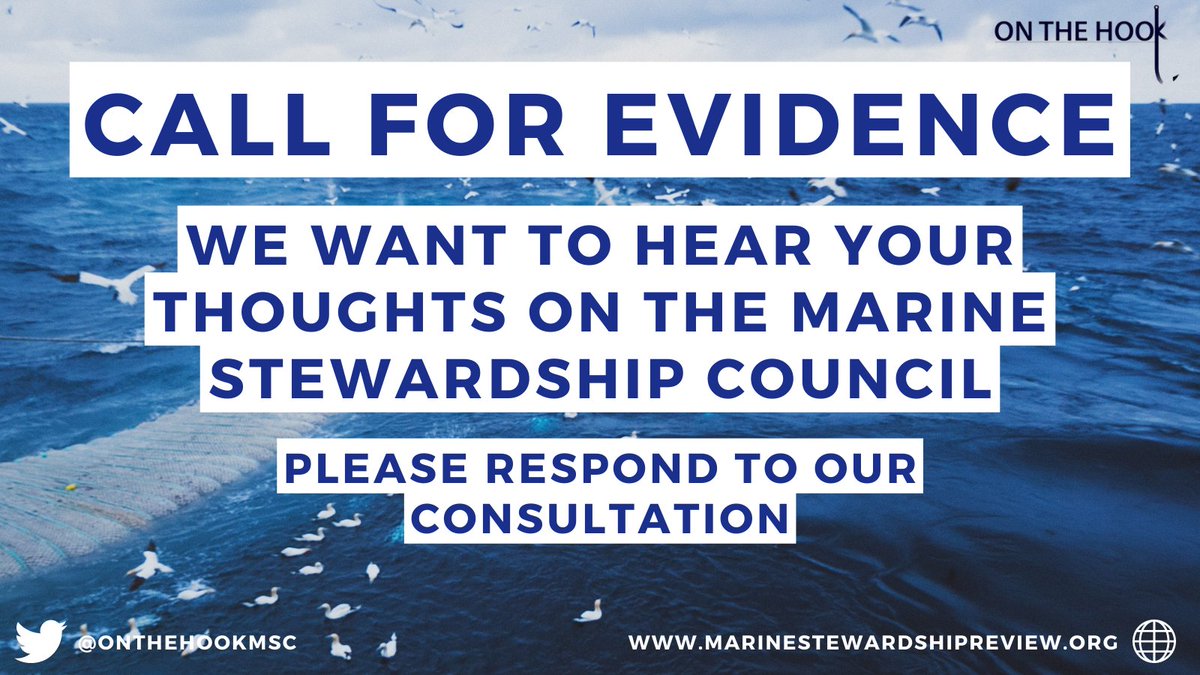 Bluemarinef's tweet photo. 🚨CALL FOR EVIDENCE🚨 We are supporting @OnTheHookMSC's external review of the @MSCecolabel. 📑
25 years into their existence they are failing to deliver their goal of 'oceans teeming with life'.🐟
Respond to the consultation here👇
https://t.co/u2FDswS9M7
#MSCReview https://t.co/r8UYkmdjjX