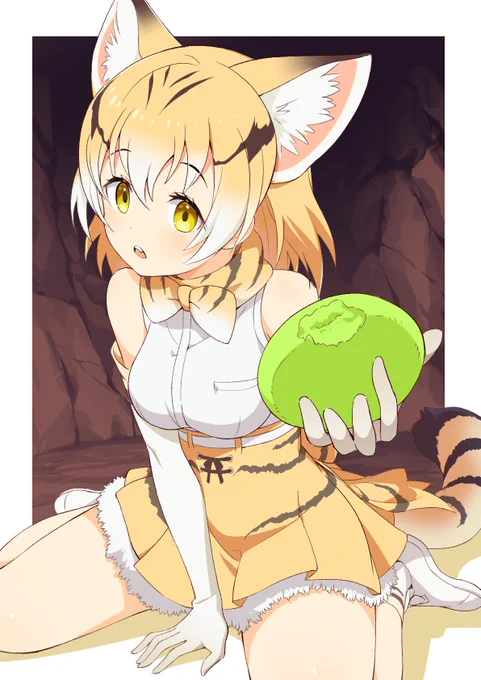 「食べますか?」
#けものフレンズ 
