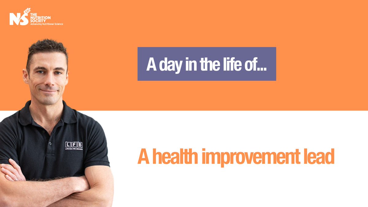 NutritionSoc's tweet photo. New resource added to the career support page ⬇️

Wonder what a day as a health improvement lead looks like?

Greg Lessons's day in the life is available here: https://t.co/DXN4yxOIev

@NutSoc_SC @greg_lessons https://t.co/5QA8zrRHAm