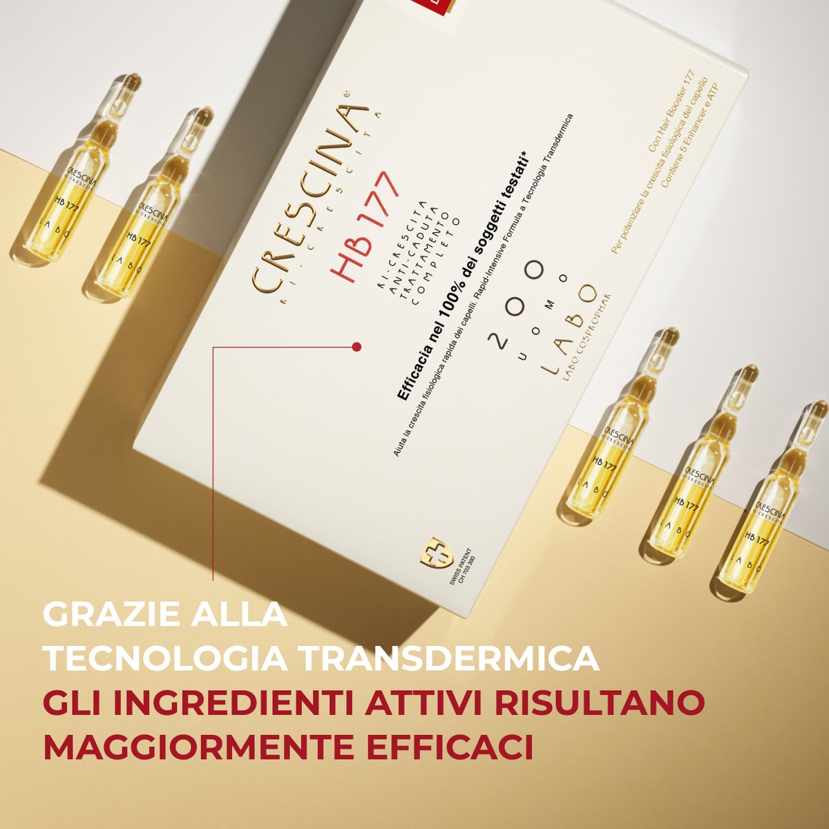 Did you know that Labo's patented Transdermic Technology is one of the secrets behind the Crescina effectiveness?
labosuisse.com
#crescina #transdermictechnology #crescinalabo #labosuisse