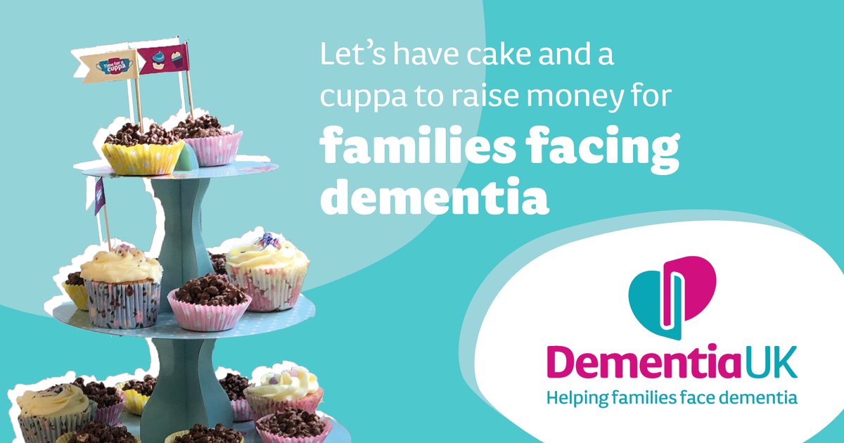 Why not 'Take Time for a Cuppa' with friends and colleagues to help support families facing dementia! Click here to find out how to get involved ow.ly/Hbnz50IRhE1 @dementiauk #dementiauk #timeforacuppa