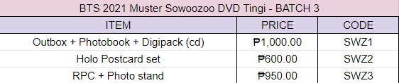 SweetMagicPH's tweet photo. #SweetMagicGO
Wts lfb ph
BATCH 3 - BTS 2021 Muster Sowoozoo Tingi DVD
💸 php 600-1000
- normal eta
Dop
dvd - may 12 (50%) / remaining when arrived at ph
* all must be taken to push through*
Reply mine + code https://t.co/vifx601PdJ