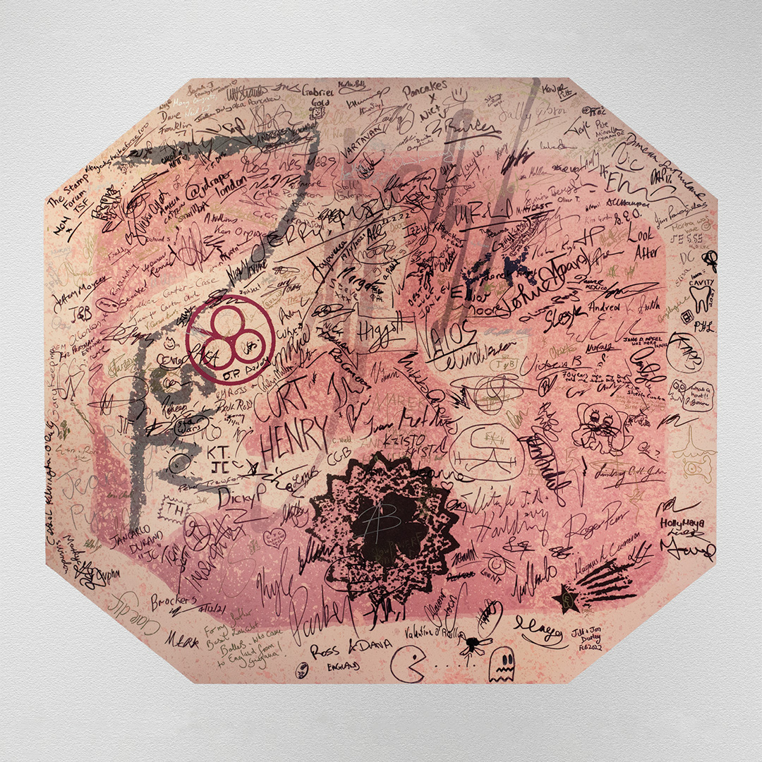StanleyGibbons's tweet photo. The #1cMagenta signed by all of you! 😍
Can you spot yourself in the sea of signatures? 
If you would like to own a piece of this fantastic stamp @ShowpieceTweets are ending their offering tomorrow - so there's only ONE DAY left to purchase a piece! https://t.co/koGSDxZOza