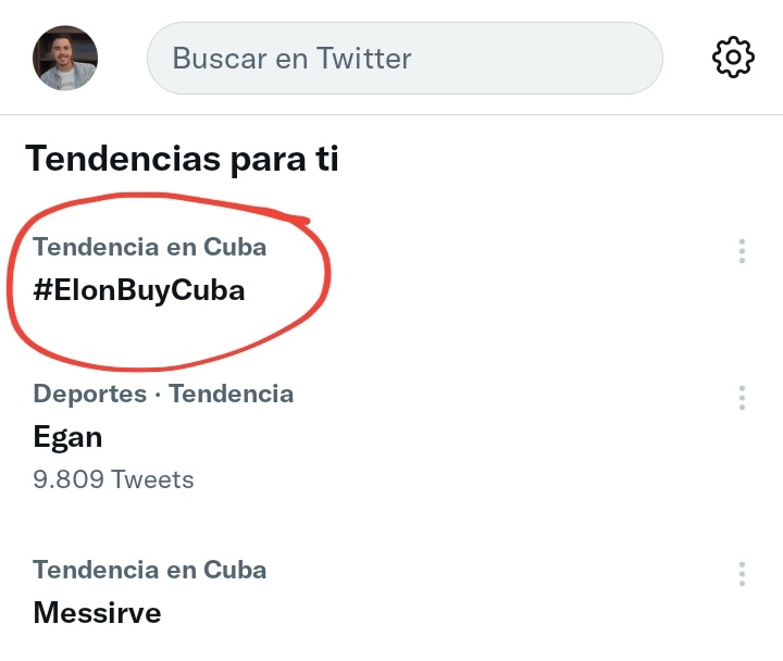 ⚠️⚠️Ok... #ElonBuyCuba es tendencia😐