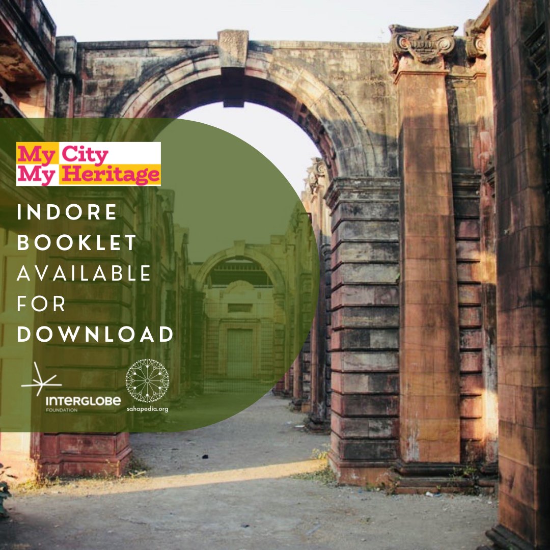 Sahapedia (@sahapedia) on Twitter photo The #MyCityMy Heritage booklet for Indore documents a mix of well-known as well as offbeat subjects from among Indore’s cultural heritage. From its historical buildings to its unique traditions and intangible experiences that are must-do’s in Indore. <a href="/InterGlobe_IGE/">InterGlobe</a> The #MyCityMy Heritage booklet for Indore documents a mix of well-known as well as offbeat subjects from among Indore’s cultural heritage. From its historical buildings to its unique traditions and intangible experiences that are must-do’s in Indore. <a href="/InterGlobe_IGE/">InterGlobe</a>