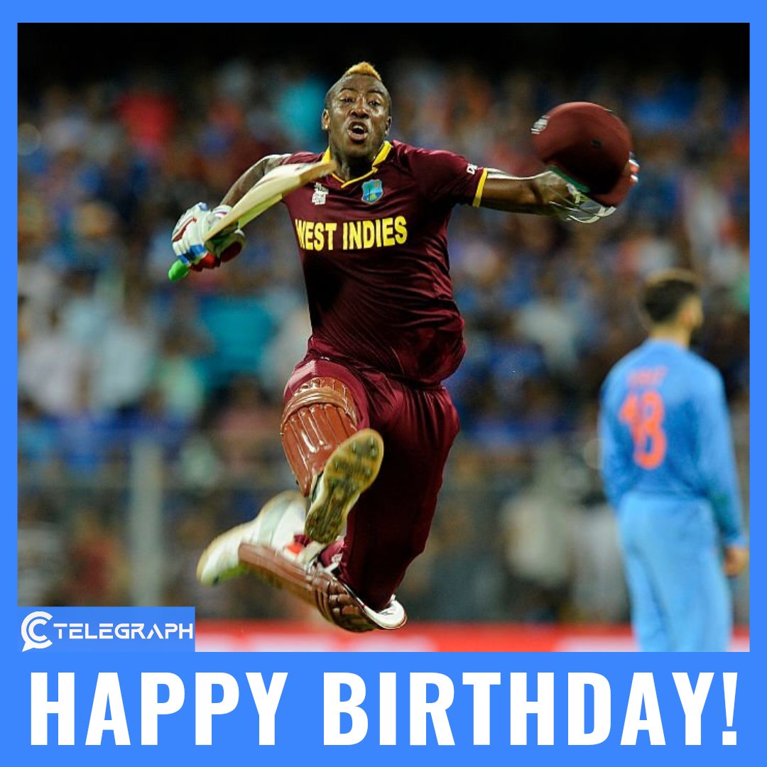 Happy Birthday to one of the most destructive players in the game, Andre Russell!  