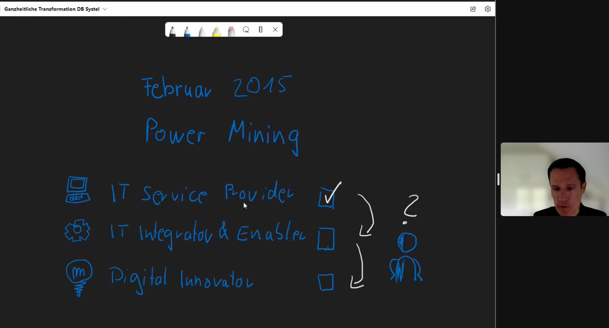 Impulsvortrag zum Start des @PMCampVirtual
von <a href="/ThorstenZiegler/">Thorsten Ziegler</a> 
über agile Transformation bei @dbsystel 

Erfahrungen #Digitalisierung 

#pmcampvirtual