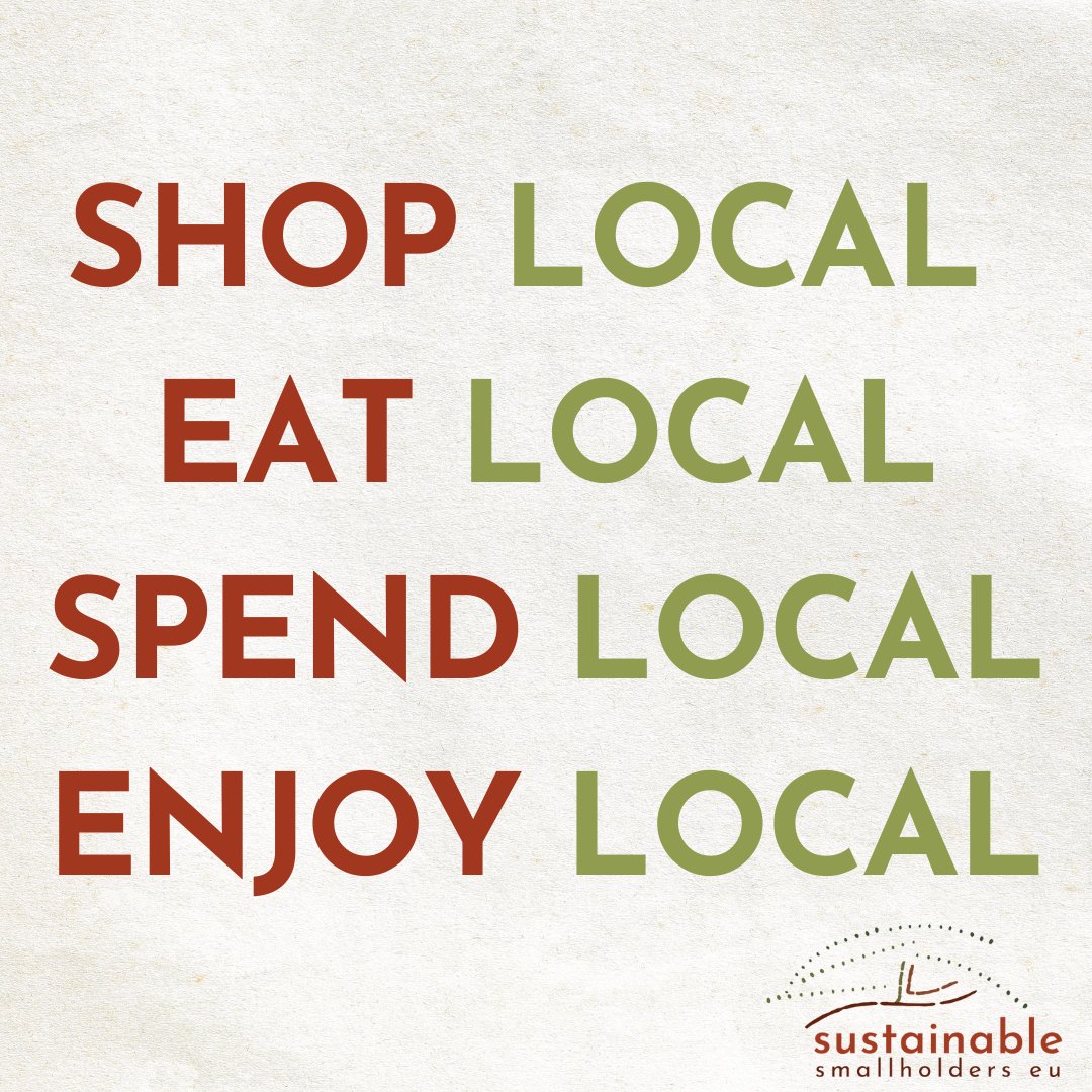 Start the trend!

Support local businesses that benefit the community where you live, work, and play.

#smallholders #sustainablefarm #climate #microagriculture #erasmusplus #sdgs #foodsecurity #sustanability #smallscalefarming #smallholdersUK