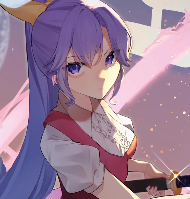 同人ボードゲームの『東方CalamityDice』にて綿月豊姫、綿月依姫を描かせていただきました🌙🍑

よろしくお願いします!!

 #東方CalamityDice
@TouhouCalamity 