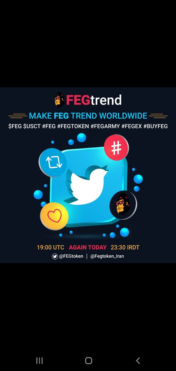 Aliyousefi41's tweet photo. @bitcoinlfgo @babydoge @InuSaitama @FEGtoken https://t.co/nccqR3gluA