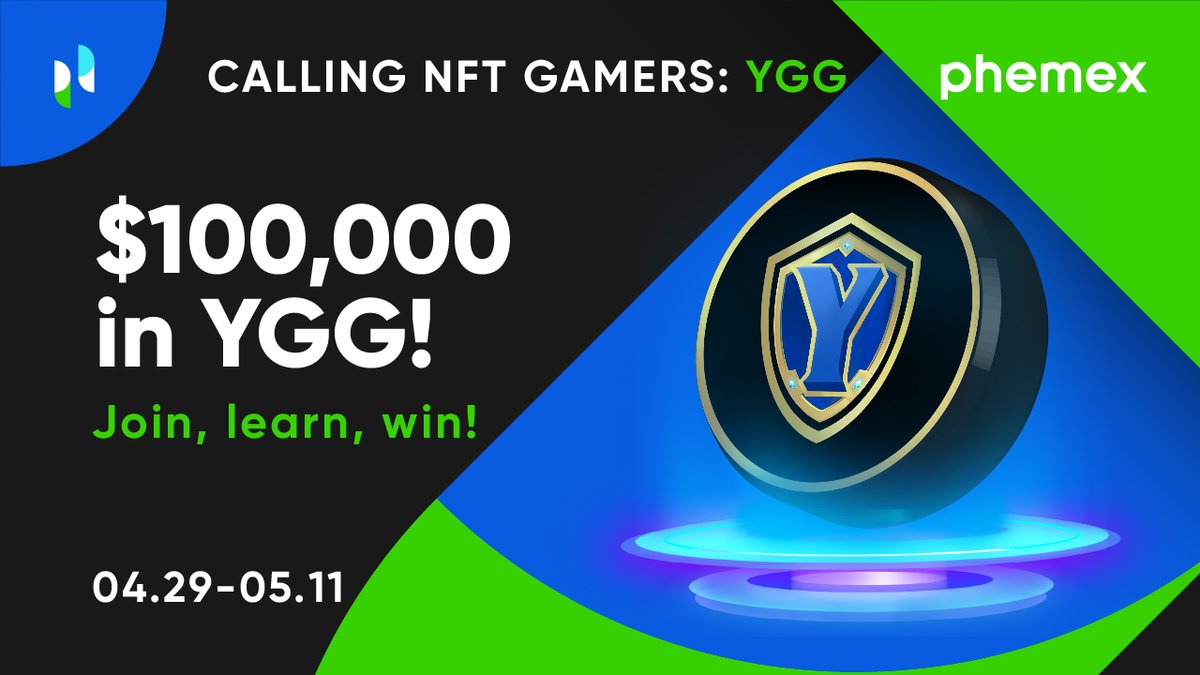Phemex (@phemex_official) on Twitter photo 🔊 Calling NFT gamers!🎮 Win $100,000 in $YGG tokens 💰 and our special NFTs in the 2022 market report for free! 🤑
<a href="/YieldGuild/">Yield Guild Games</a>
Grab your YGG now🔽
bit.ly/3KtOpDI
#YGG #NFTs #Giveaway #Gamers #Cryptocurrency #Phemex 🔊 Calling NFT gamers!🎮 Win $100,000 in $YGG tokens 💰 and our special NFTs in the 2022 market report for free! 🤑
<a href="/YieldGuild/">Yield Guild Games</a>
Grab your YGG now🔽
bit.ly/3KtOpDI
#YGG #NFTs #Giveaway #Gamers #Cryptocurrency #Phemex