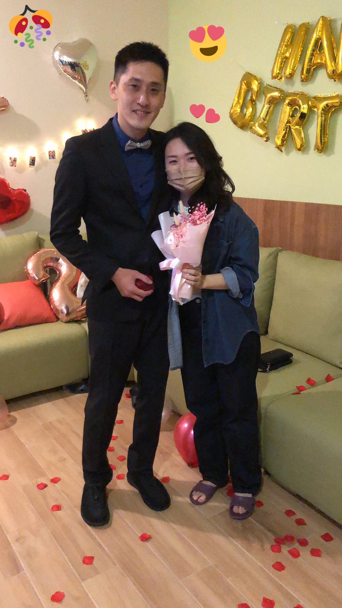 CPU_TakaoSW's tweet photo. It’s a great day today 🥰👍
🎉Congratulation @takao_sw successful marriage proposal !
🎉 @YenLinChen5 and AJE桑 happy birthday 🎂 🎊 
🎉New member join Takao•SW☺️
#TakaoSW
#friendship 
#Homie 
@boss_aka_lb https://t.co/OCCfe3Sn2u