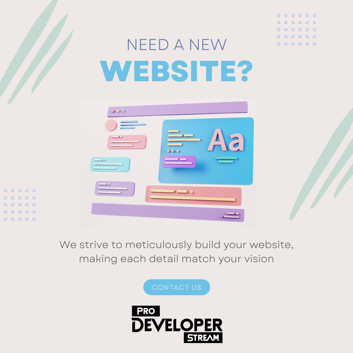 ProDeveloperStr's tweet image. Make Your Dream Website With Us.
Fiverr: buff.ly/3DLQ9Gy
Upwork: buff.ly/3jbWP7g
Feel free to knock us. We are 24/7 available.
#wordpress #wordpressdeveloper #ecommerce #businesswebsite #website #prodeveloperstream #pds #commerce