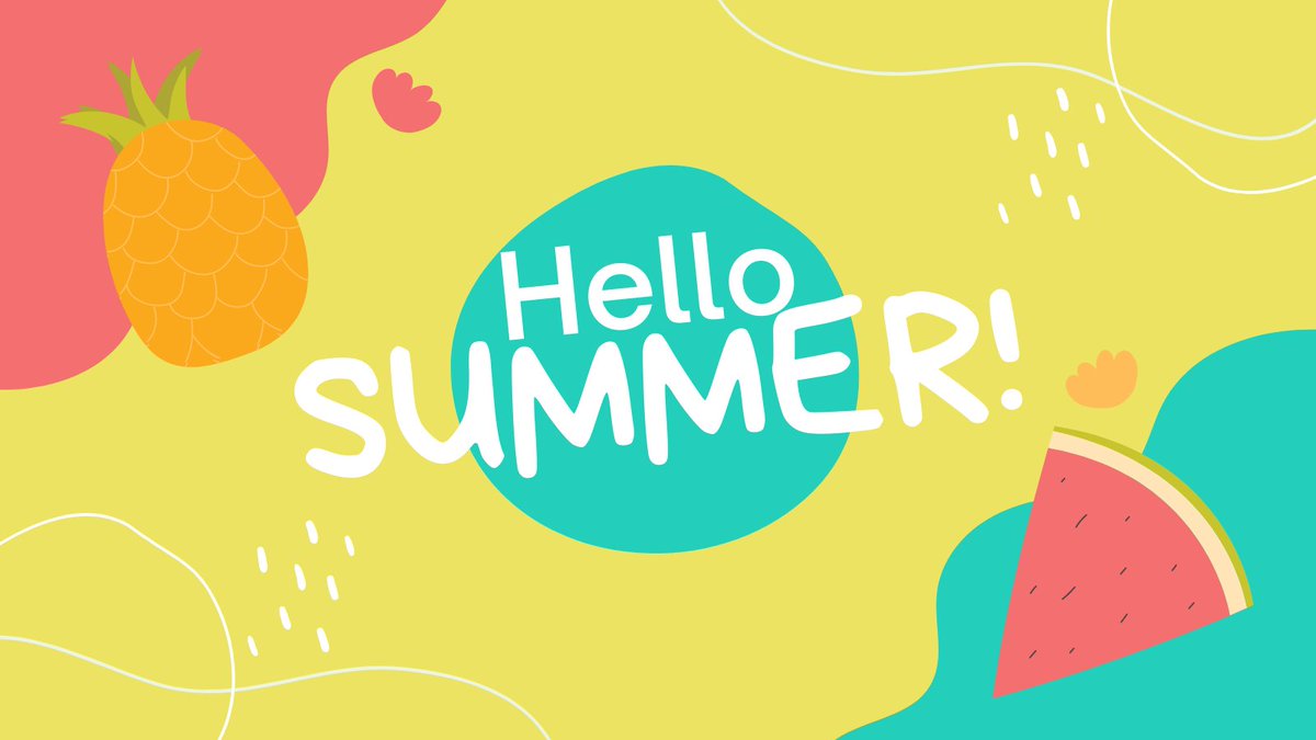 Happy Summer, <a href="/slipperyrocku/">Slippery Rock University</a>!☀️

It's time to rest and recharge!😎