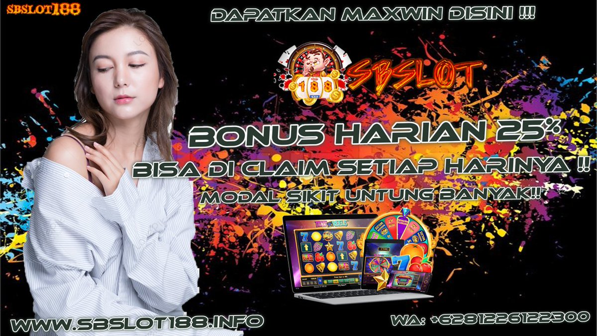SeniorJava's tweet image. BONUS NEW MEMBER 100% dan BONUS Harian 25%
tunggu apa lagi cuma di sini bisa main modal sedikit bisa untung gede!!
daftar sekarang boskuh !!
MINIMAL DEPOSIT 5K ajah bosskuh!
Link: bit.ly/3jvy1rn
WA : +6281226122300