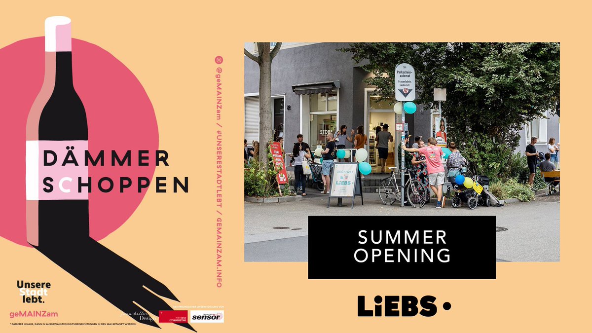 Viele tolle Events erwarten euch dieses Jahr beim #Dämmerschoppen in #Mainz 🍻 Wir freuen uns auf Euch 💕  
Mehr Infos hier: 
gemainzam.info/daemmerschoppe…