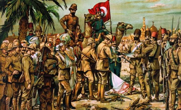GencBirlik's tweet photo. Tarihi de şanlı, ecdadı da şanlı olanın elbet zaferi de şanlı olur. Unutulmuş zafer denmesine inat, unutmadık, unutturmayacağız...

Şanlı 
#KutülAmare Zaferi'nin yıldönümünde şanlı ecdadımızı minnetle yâd ediyoruz. https://t.co/FvDjArpx8r