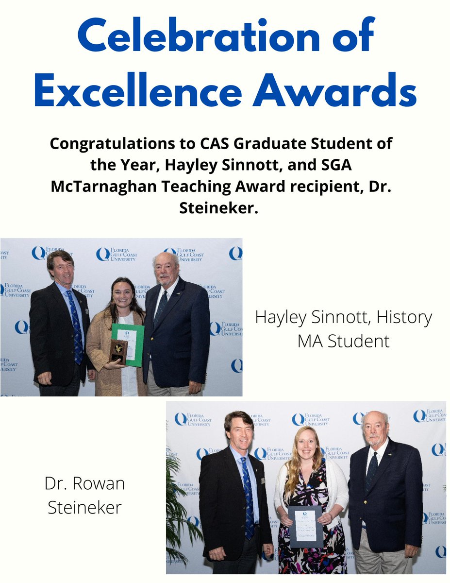 Check out the April issue of the Social Sciences newsletter, "Musings from Merwin Hall." It includes a farewell to graduating seniors and highlights from the Social Sciences Research Symposium! #fgcu #socialsciences #history #anthropology #sociology