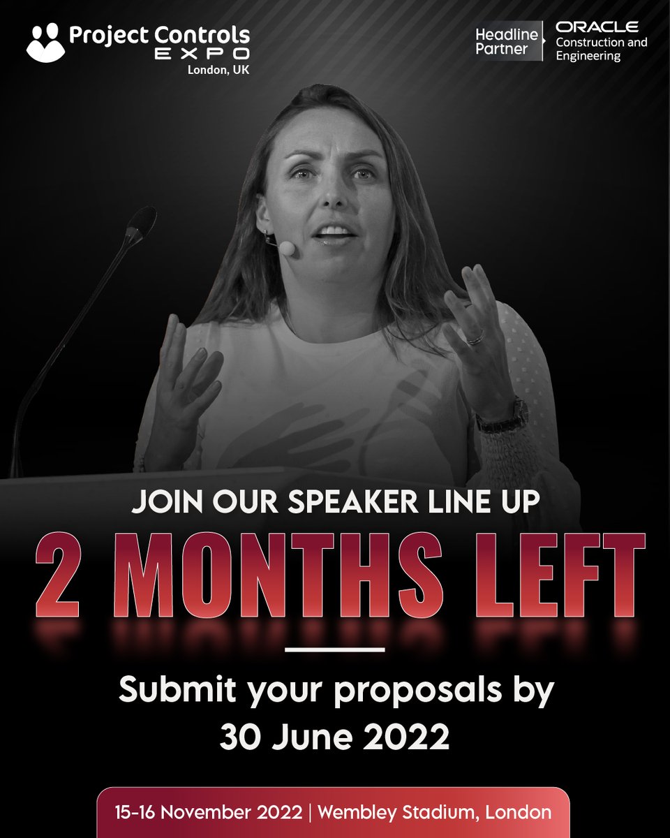 ProjConExpo's tweet photo. 𝗝𝗼𝗶𝗻 𝗼𝘂𝗿 𝘀𝗽𝗲𝗮𝗸𝗲𝗿 𝗹𝗶𝗻𝗲-𝘂𝗽

Submit your paper and have the opportunity to present it at @ProjConExpo UK 2022

Full details on how to send a submission for joining our speaker line-up: https://t.co/luCWKTZQUg

Reshare and tag us #PCEUK to help spread the word! https://t.co/qCwhjz90HS