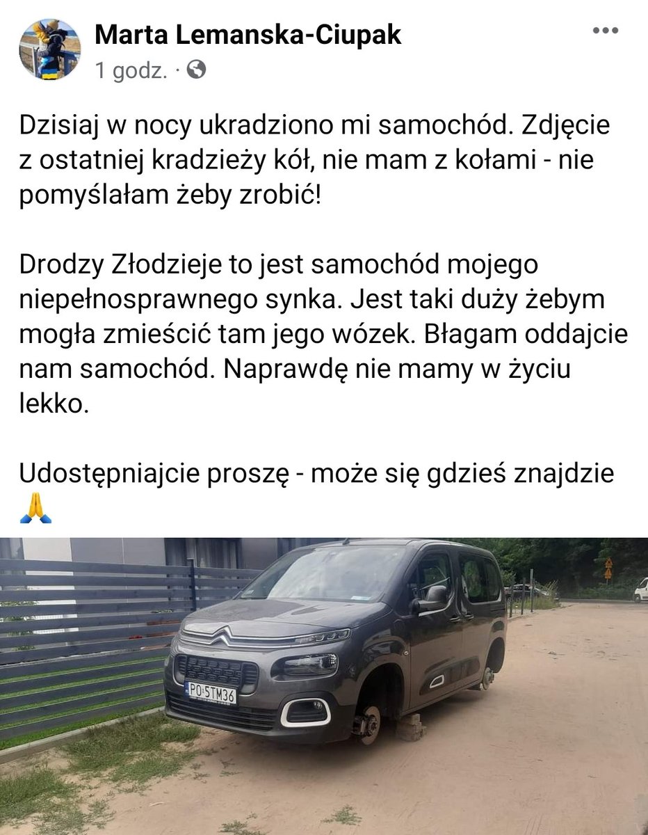 AlertPoznan's tweet photo. NARAMOWICE, BŁAŻEJA - kto widział złodzieja? 
https://t.co/YRviEUlMv7 https://t.co/87Ain8beWk