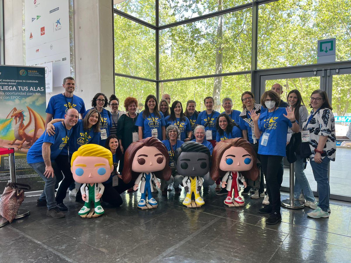 neus82's tweet photo. Orgullosa de formar part d’aquesta petita GRAN familia @ecoapcat #tempsdeCAMFIC a  @congresCAMFiC @CAMFiC https://t.co/wDQyzDcim3